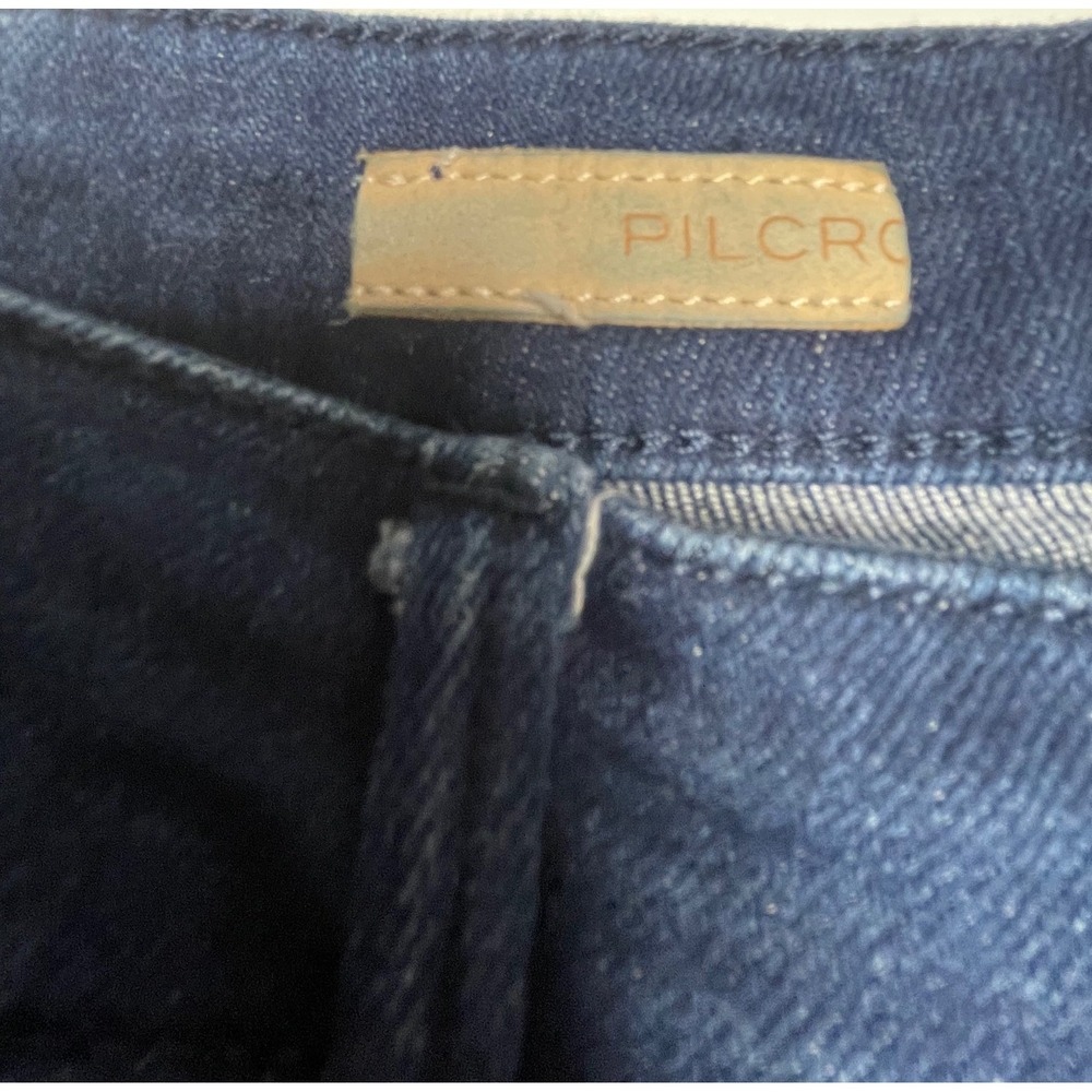 Pilcro The Skipper High Rise Wide Leg Denim Jeans Women's 31 - Picture 5 of 12